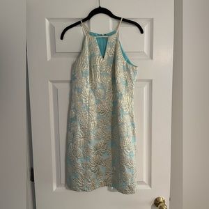 Lilly Pulitzer Short Palm Leaf Dress